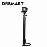 ORBMART ขนาดใหญ่ยืด S Elfie ติด360องศาปรับ Monopod สำหรับ Gopro ฮีโร่6 5 4 SJCAM SJ4000 ยี่2 Mijia กล้อง