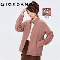 Giordano เสื้อแจ็คเก็ตแขนยาวผู้หญิง เสื้อโค้ทกันหนาวแขนยาวผญ สไตล์เกาหลี Free Shipping 05372863