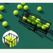 aternee Tennis Ball Retriever Tennis Ball Picker Metal Picking and Storage