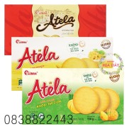 Bánh Quy Giòn Atela Libra Cracker Hộp Giấy 150G Vị Bắp Vàng, Khoai Tây