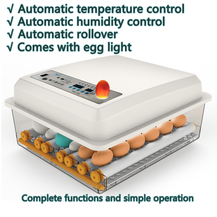 12/16/36/56/64 Egg Brooder Digital Fully Automatic Incubator Hatcher