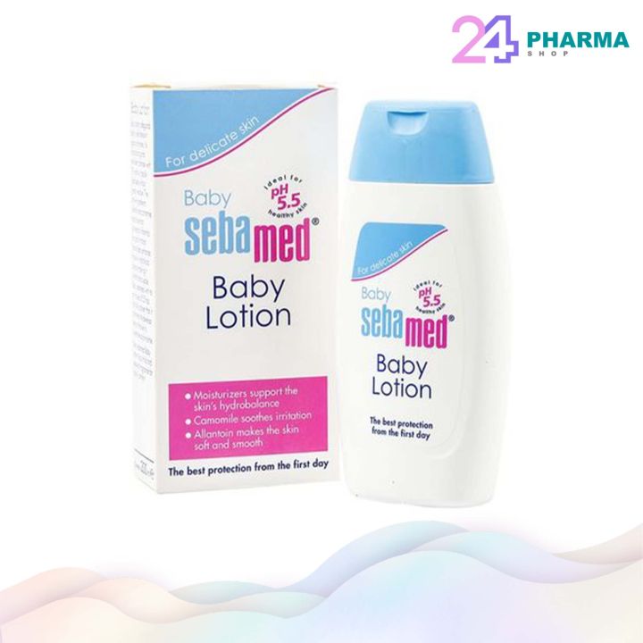 sebamed-baby-body-lotion-200ml-โลชั่นบำรุงและถนอมผิวเด็ก-สำหรับผิวบอบบางแพ้ง่าย