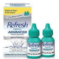 Refresh Advanced Eye Drops For Dry Eyes 2 x 10 ml