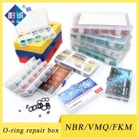 O Rings Karet Silicone Seal NBR VMQ FKM Sealing O-Cincin Nitrile Mesin Cuci Karet O-Ring Set Bermacam-macam kit Set Kotak Cincin