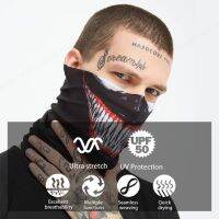 Half-Face Magic Durable Headwear Sweatband Tube Neck Gaiter Headband Multifunctional Face for Hilers Skiing