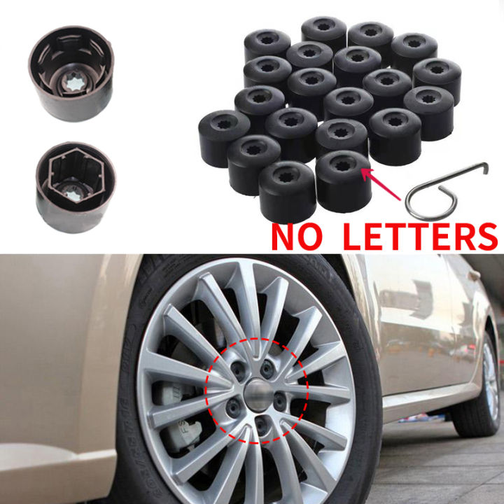 2025pcs-2118mm-ตกแต่งยางล้อ-nut-bolt-head-cover-cap-wheel-nut-auto-hub-สกรูป้องกันฝุ่น-protector