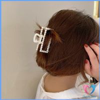 Dovin กิ๊บติดผมประดับไข่มุกเทียม เครื่องประดับผม หรูหราและเรียบง่าย pearl hair clip