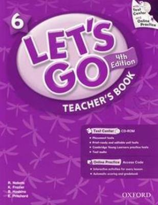 Bundanjai (หนังสือคู่มือเรียนสอบ) Let s Go 4th ED 6 Teacher s Book and Online Practice CD (P)