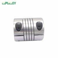 LUPULLEY 1pc 8x10mm CNC Motor Jaw Shaft Coupling 6/8/10/12/14/15/16mm Flexible Coupler OD32x40mm Aluminium for stepper motor