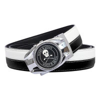 New Mens Belt Golf Sports Belt Automatic Buckle Fashion Stitching Belt Golf Accessories 120CM Cut Free Shipping