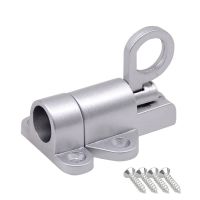 Automatic Door Bolt Latch Home Office Hotel Gate Aluminum Alloy Spring Bounce Window Lock Door Hardware Locks Metal film resistance