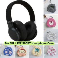 READY STOCK!  For JBL LIVE 500BT Headphone Case Simple and fresh Kulomi for JBL LIVE 500BT Headset Earpads Storage Bag Casing Box