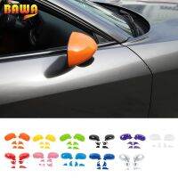 BAWA Car Rearview Mirror Full Cover Decoration Frame Covers For Dodge Challenger 2009 UP External Accessories