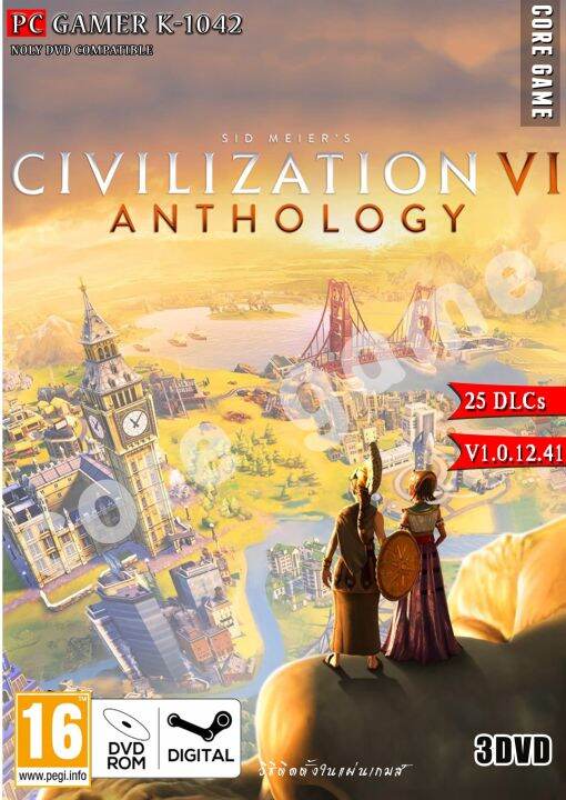 Sid Meier’s Civilization 6 Anthology ( 25 DLC ) แผ่นและแฟลชไดร์ฟ เกมส์ ...
