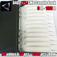 ✧♠ 0402 1 SMD Resistor Sample Book Tolerance 170valuesx50pcs 8500pcs Resistor Kit 0R 10M