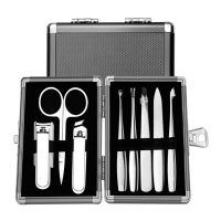 39BA Nail Clippers Manicure Pedicure Set All in 1 Nail Care Kit Lightweight Portable Durable Efficient Compact Grooming Kit