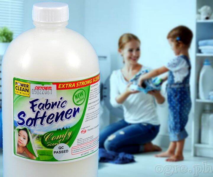 PowerClean FSX-L 1 Liter COMFY Extra Strong Scent Fabric Softener ...