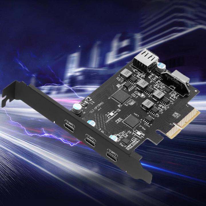 pci-e-ไปยัง-usb-3-2ตัวควบคุมฮับการ์ด20gbps-pci-e-ถึง-usb-3-2ตัวควบคุมฮับตัวแยกสำหรับ-mac-os-linux-windows7-8-10