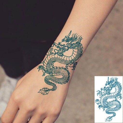 Blue Dragon Tattoo