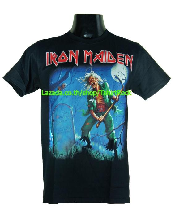 เสื้อวง-iron-maiden-ไอเอิร์นเมเดน-ไซส์ยุโรป-เสื้อยืดวงดนตรีร็อค-เสื้อร็อค-irn797-ส่งจากไทย
