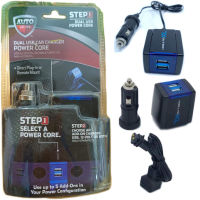 Auto Driver 2 hole Usb เสียบ usb ในรถ หัวเสียบชาร์จแบตเตอรี่ในรถ แบบช่องเสียบ USB 2 ช่องพร้อมสายต่อ