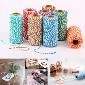 100m/Roll Cotton Bakers Twine String Cord Cotton Rope Cotton Cord