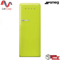 [0% 10 เดือน] (Smeg) ตู้เย็น 50’Retro Style Aesthetic รุ่น FAB28RLI5 สีเขียวมะนาว