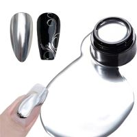 【YP】 8ML Metal Gel Mirror Effect Metallic Painting UV Varnish