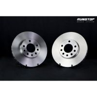 RUNSTOP รันสตอป brake disc จานเบรคหน้า แบบเรียบ ขนาดเดิม 280 CHEVROLET รุ่น ZAFIRA ราคาต่อคู่ เบรก