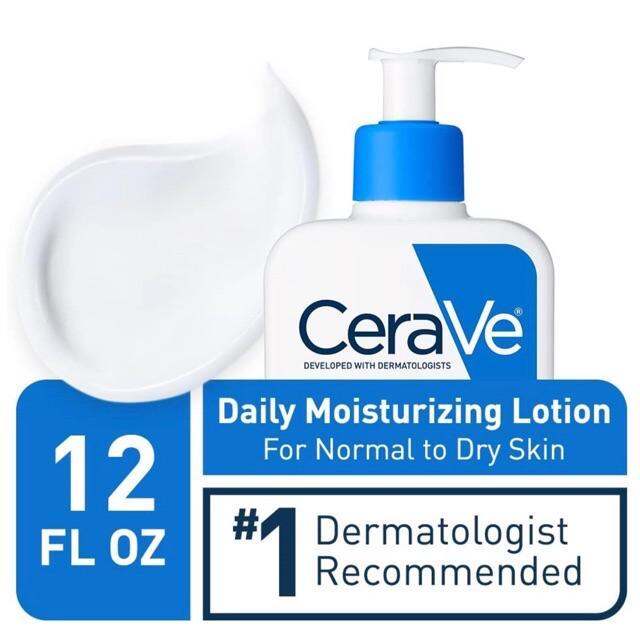 Cerave Daily Moisturizing Lotion In 12oz. & 19oz. 