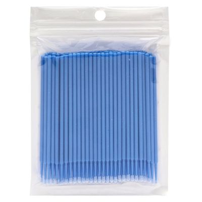【jw】┅❖  100Pcs Brushes Cotton Swab Extension Disposable Lash Glue Cleaning Applicator Sticks Makeup Tools