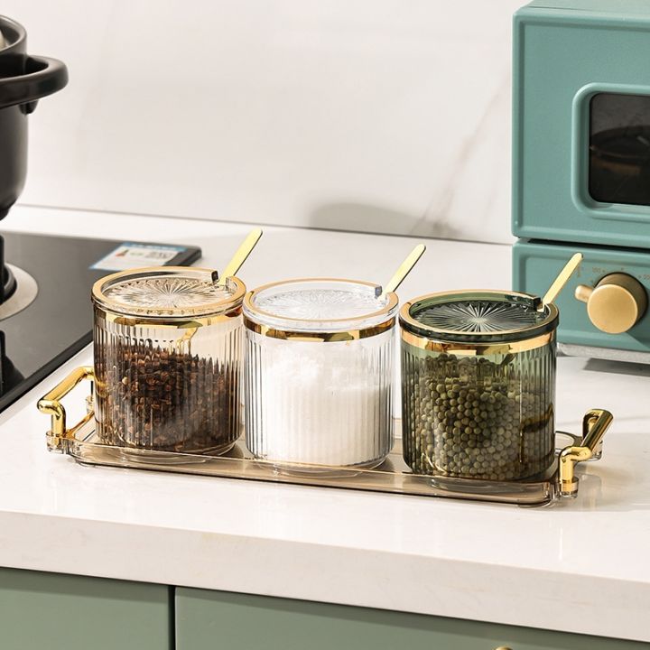 hotx-dt-striped-seasoning-jar-set-gilded-supplies-soy-sauce-vinegar-pepper-storage-bottle