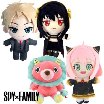 4ชิ้น/เซ็ต Spy X ตุ๊กตายัดนุ่นครอบครัว Anya Forger Yor Loid Forger Twilight ของเล่นน่ารักนุ่ม Chimera Plushie ของเล่นสำหรับเด็กของขวัญ