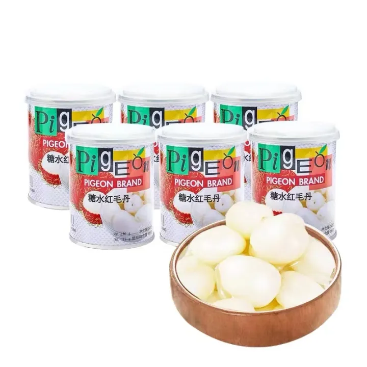 Thailand White Pigeon Brand Sugar Rambutan Canned Fruit Lazada PH