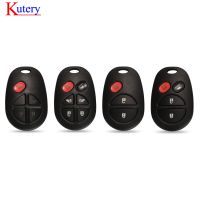 Kutery 10pcs Remote Car Key Shell For Toyota Sienna Avalon Solara Highlander Sequoia Keyless Fob Case Housing