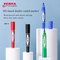 4 Pcs Ze Markers MO-150-MC Hi-Mckee กันน้ำ Non-Fade ผิวมัน Double Ended Markers 1.5-2.0มม. และ6.0มม. อุปกรณ์โรงเรียน