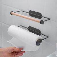 Multifunctional Wrought Iron Rack Absorbent Paper Plastic Wrap Rack Rag Roll Paper Rack