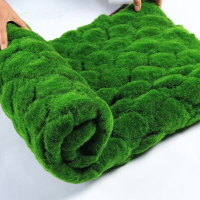 Artificial Moss Plants Lawn Wall Carpet Turf Mat Turf Grass Roll Decor For Outdoor Home Room Shop Wedding Garden Micro Landscape