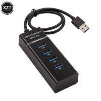 High Speed USB3.0 4 Port HUB Hub Computer USB Multi-interface Splitter USB Splitter One Drag Four Expansion USB Hubs