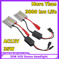 ชุดแปลงบัลลาสต์หลอดไฟหน้าซีนอน HID,ชุดแปลงไฟ AC 12V บัลลาสต์ดิจิตอลสลิม HID สำหรับเปลี่ยน (สีเงิน/สีดำ) ใช้ได้ทั่วไป35W