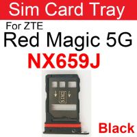 อะแดปเตอร์ที่ใส่ถาดบัตรสำหรับ Zte Nubia Red Magic 3S Nx629j 5G Nx659j 6 Nx669j 6r Nx666j ซ่อมแซมการ์ดรีดเดอร์ Sd 6pro