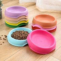 Cat Bowl Soft Colorful Pet Bowl Dog Food Feeder Cat Waterer Large Dog Feeder Cat Puppies Feeding Supplies Small Dog Accessories