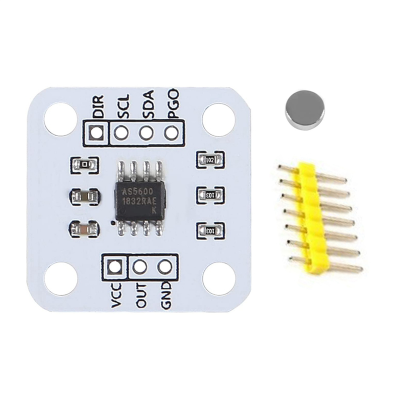 12Pcs AS5600 Magnetic Encoder Magnetic Induction Angle Measurement Sensor Module 12Bit High Precision