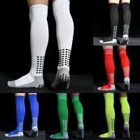 【YD】 Football Socks and knee Men Soccer Silicone Anti Grip