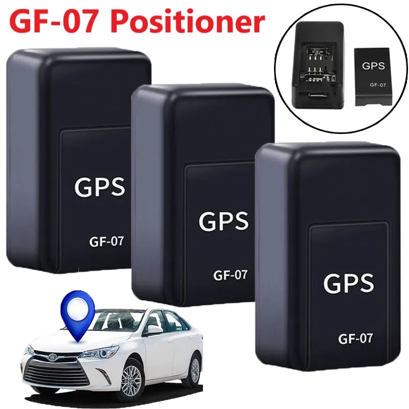 GF07 GPS Tracker Strong Magnetic Locator Adsorption Car and Motorcycle  Anti-theft Free Installation Anti-Lost Device for The Elderly and Children  yij