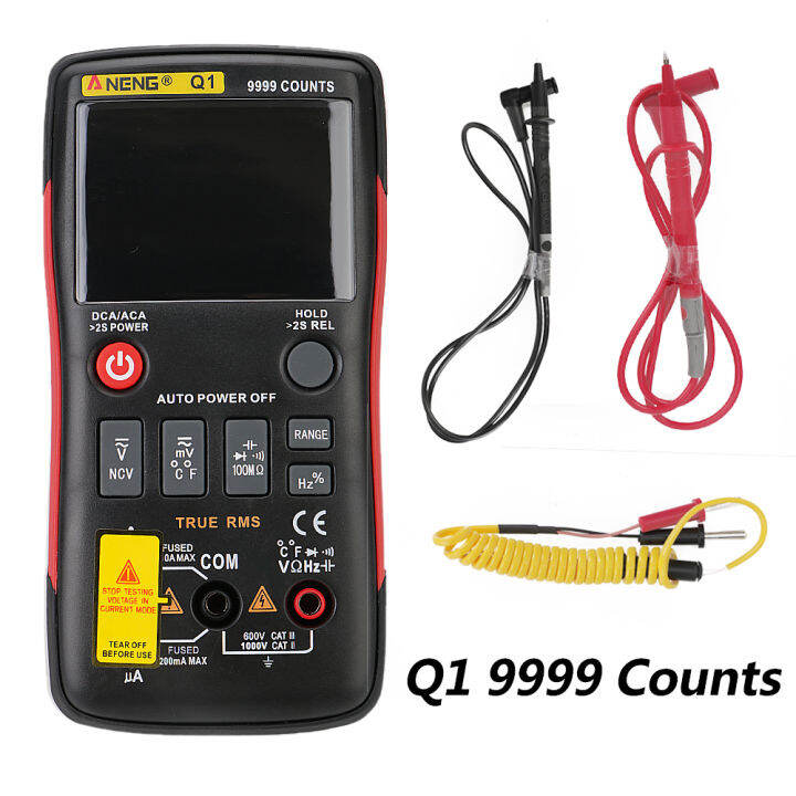 Lcr Meter Auto Wire Test Meter Capacitor Ohm 9999 Analog Tester Q1