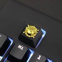 Yingke Keycap ที่กำหนดเองนูนโลหะผสมสังกะสี Keycap สำหรับคีย์บอร์ดแบบกลไกเกม High-End Diy สำหรับ D