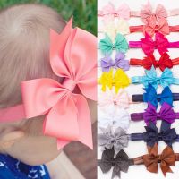 【cw】 Headwrap Baby Headbands Headwear Bow Knot Hairband Band Infant Newborn Toddlers Hair Accessories