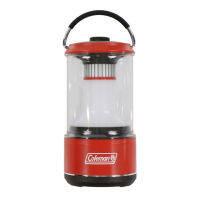 Coleman 800 Lumens LED Lantern Guard สีแดง (รุ่นที่ให้แสงสวยที่สุด)