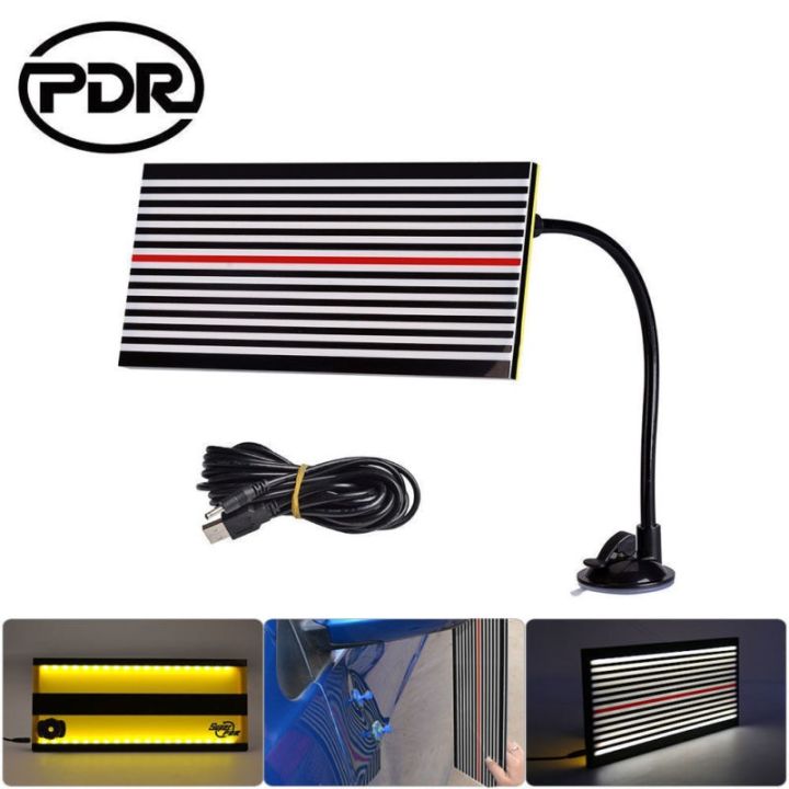 pdr-strip-line-board-paintless-dent-repair-tool-kit-pdr-lamp-reflector-board-dent-detector-for-car-body-dent-remove